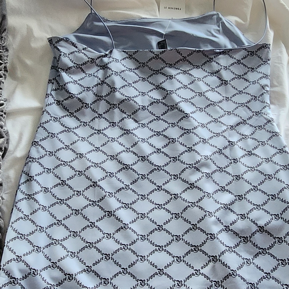 Forever XXI Mini Dress blue/gray? Sz XL